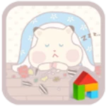 milk (happy sleep) dodol theme android application logo